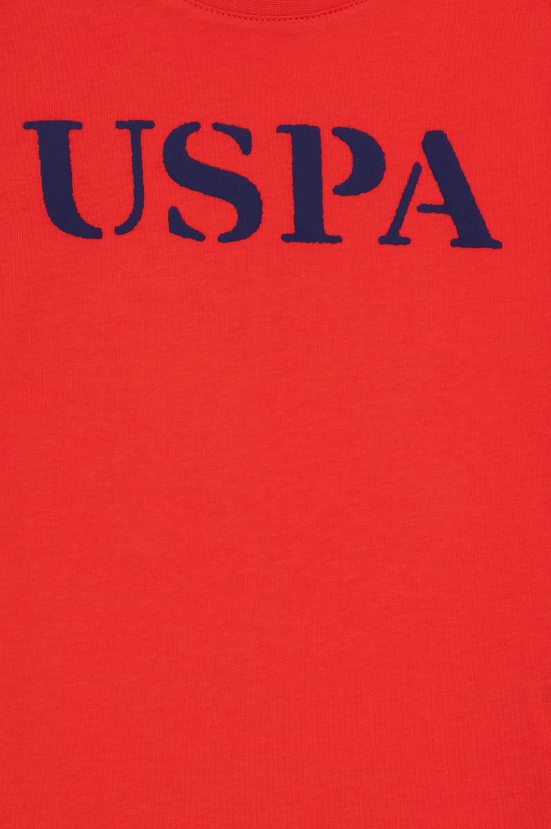 Çocuk Kırmızı Bisiklet Yaka Tişört