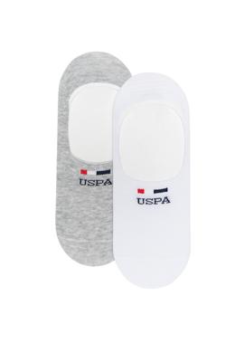 Erkek Beyaz 2'li Çorap - 50265692009