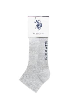 Erkek Gri Melanj 2'li Çorap - 50265708003