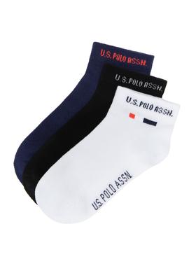 Erkek Çocuk 3'lü Patik Çorap - 50265774006