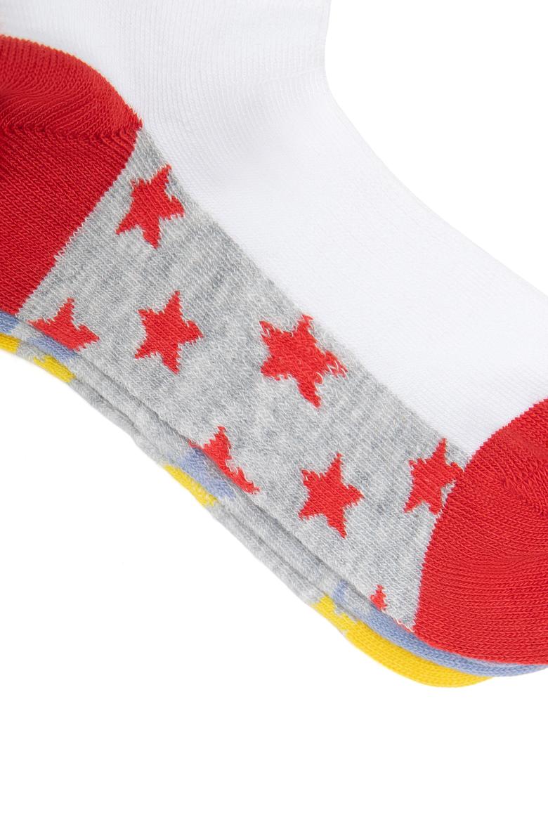 Erkek Çocuk 3'lü Patik Çorap - 50269900002