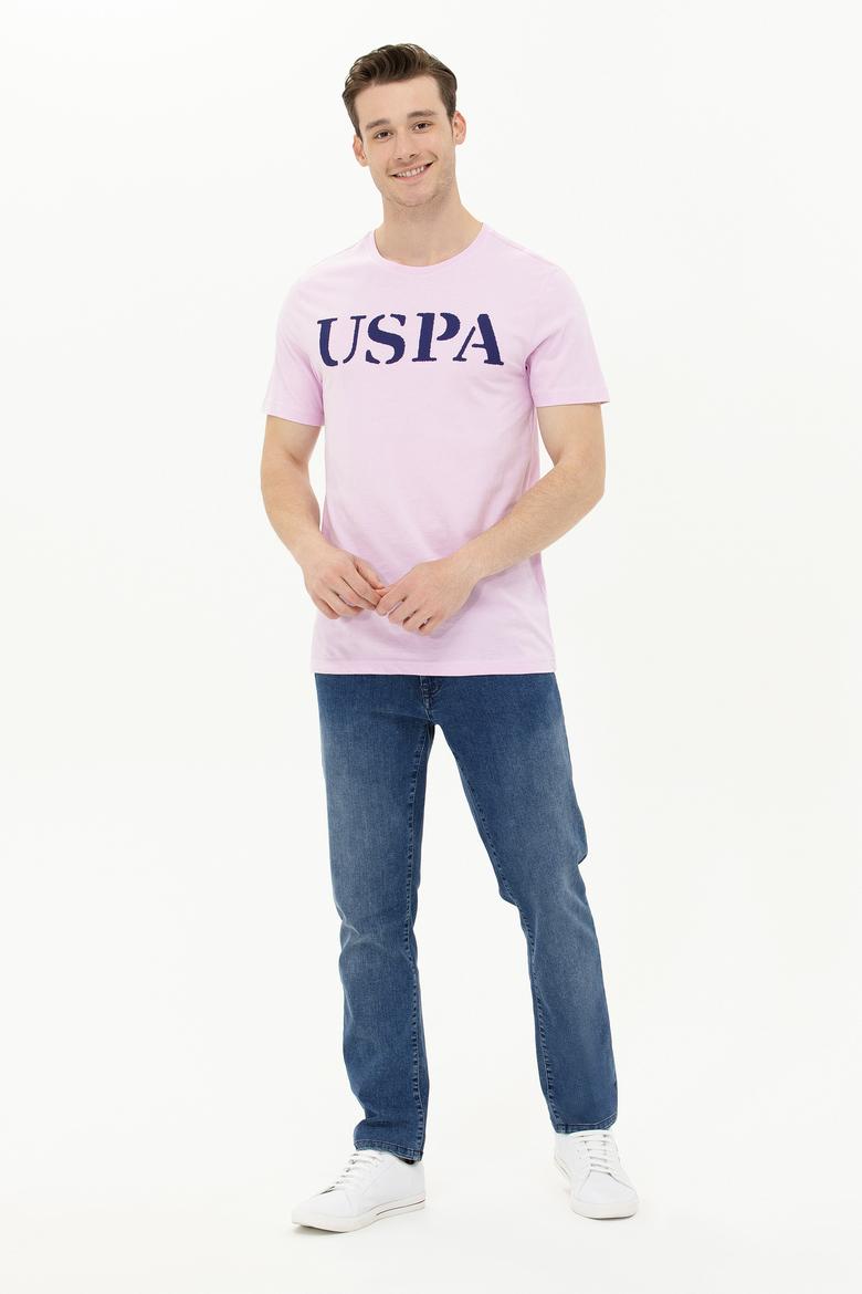 Erkek Manolya Basic Bisiklet Yaka Tişört - 50262976257