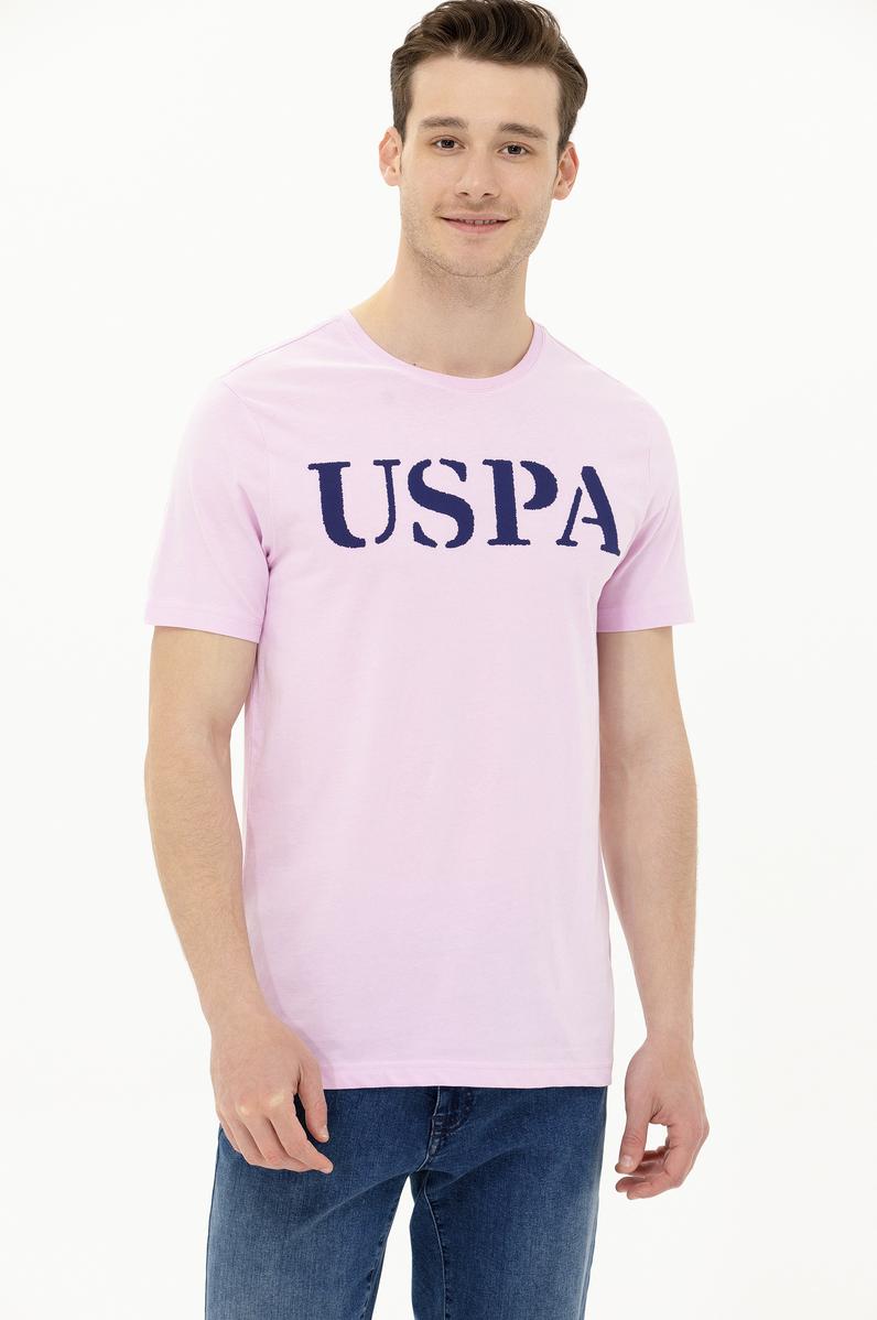 Erkek Manolya Basic Bisiklet Yaka Tişört