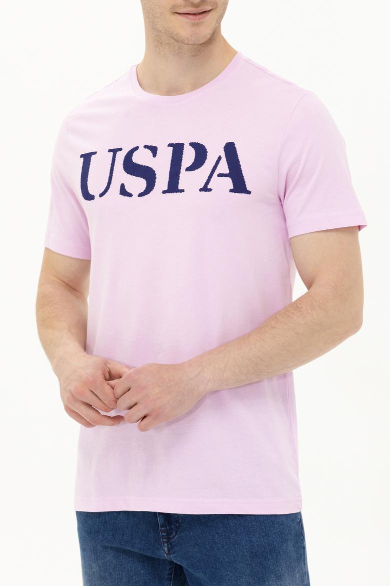 Erkek Manolya Basic Bisiklet Yaka Tişört - 50262976257