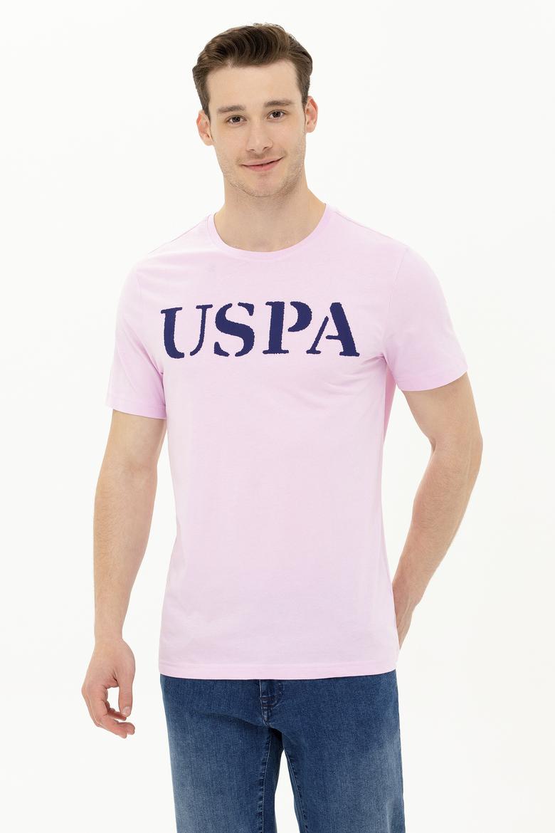 Erkek Manolya Basic Bisiklet Yaka Tişört