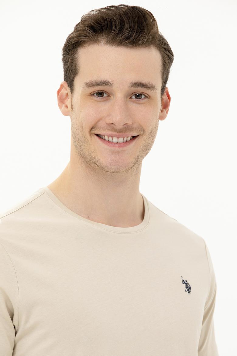 Erkek Taş Basic Tişört - 50263026091