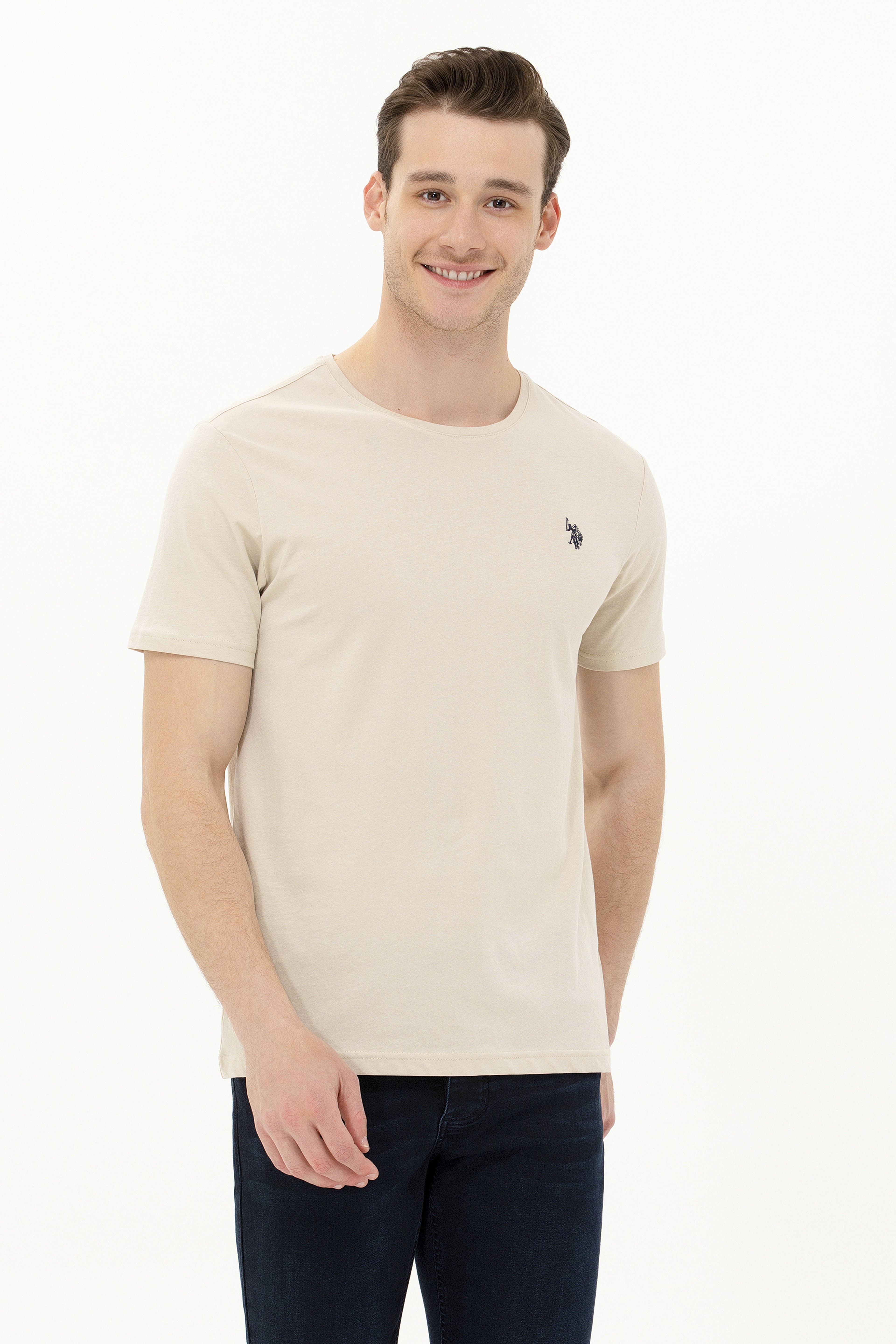 Erkek Taş Basic Tişört