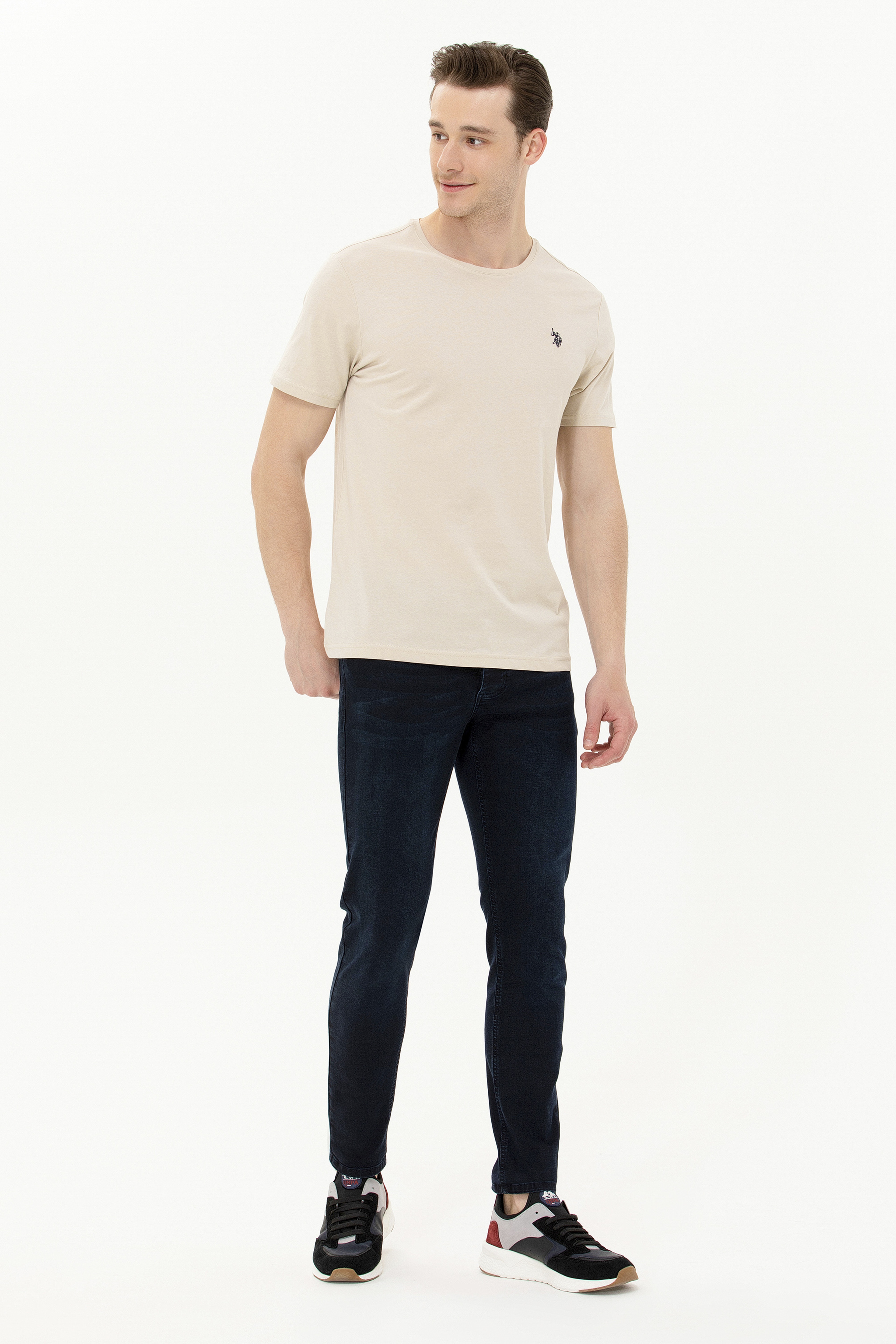 Erkek Taş Basic Tişört