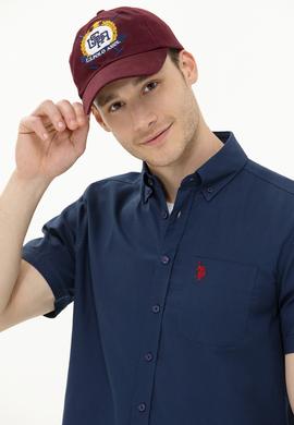 Erkek Lacivert Kısa Kollu Gömlek - 50263027111