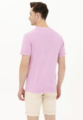 Erkek Manolya Basic V Yaka Tişört - 50263474090