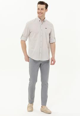 Erkek Taş Uzun Kollu Gömlek - 50263900018