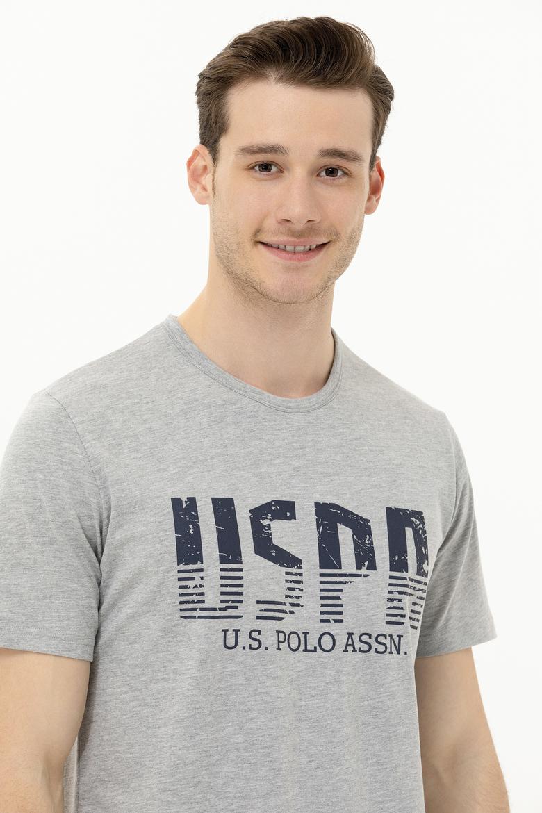 Erkek Gri Melanj Pijama Takımı - 50271816008