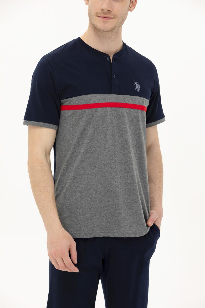 Erkek Lacivert Pijama Takımı - 50271817002