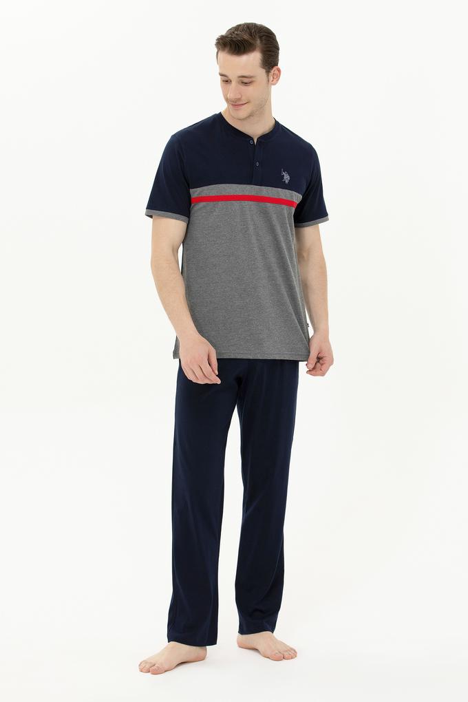 Erkek Lacivert Pijama Takımı