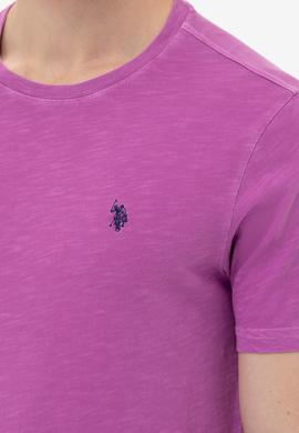 Erkek Menekşe Basic Tişört - 50249147036