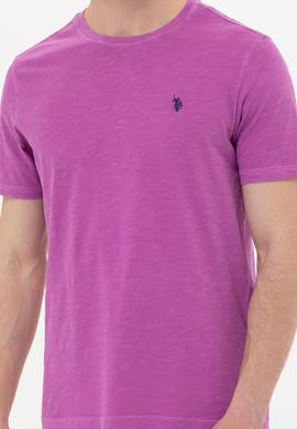 Erkek Menekşe Basic Tişört - 50249147036