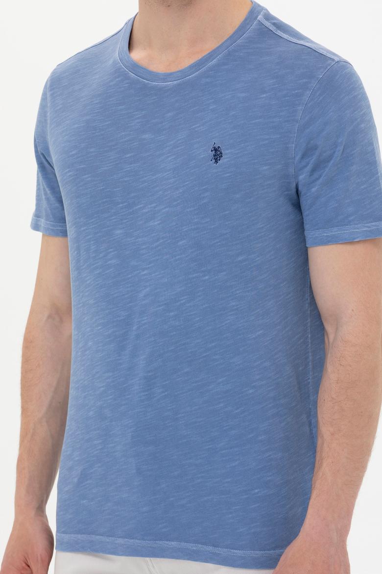 Erkek Koyu Mavi Basic Tişört - 50249147089