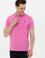 Erkek Pembe Basic Polo Yaka Tişört