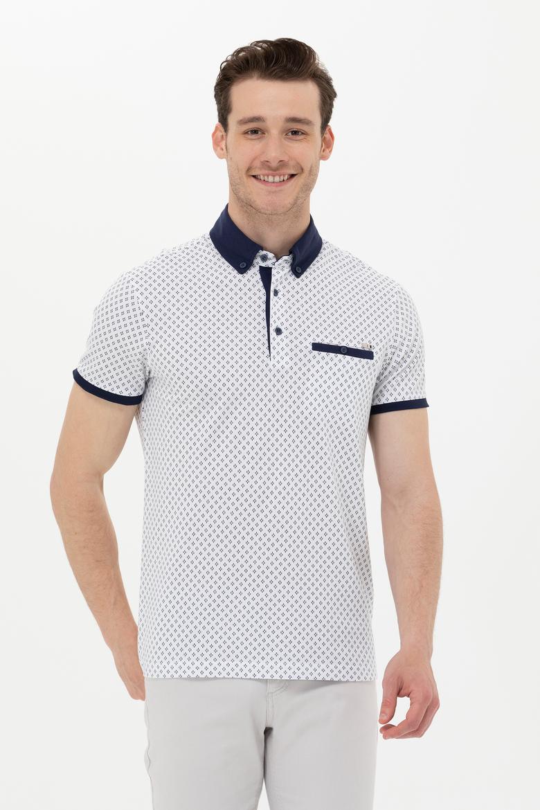 Erkek Beyaz Tişört