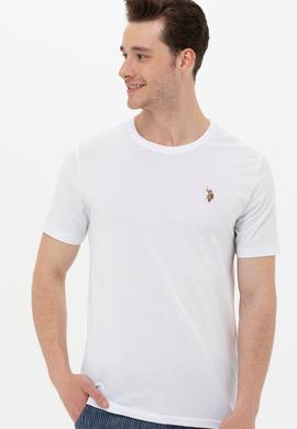 Erkek Beyaz Basic Tişört - 50252071009
