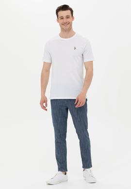 Erkek Beyaz Basic Tişört - 50252071009
