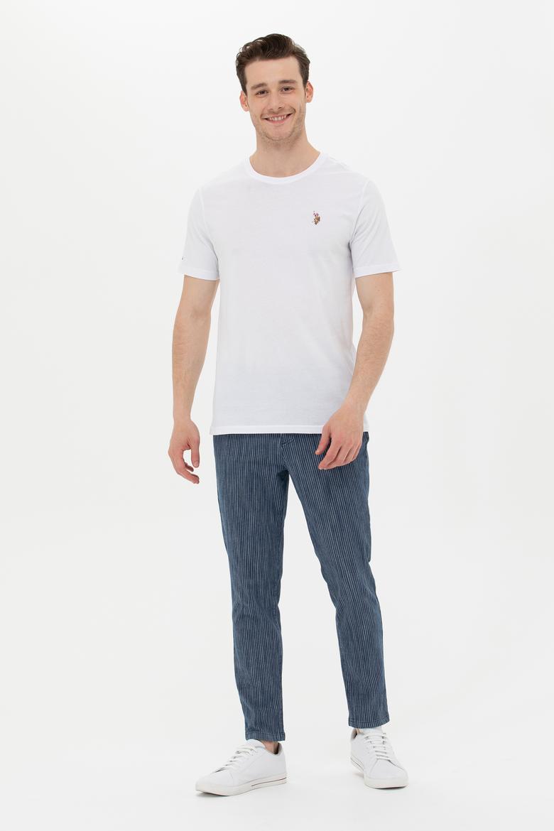 Erkek Beyaz Basic Tişört - 50252071009