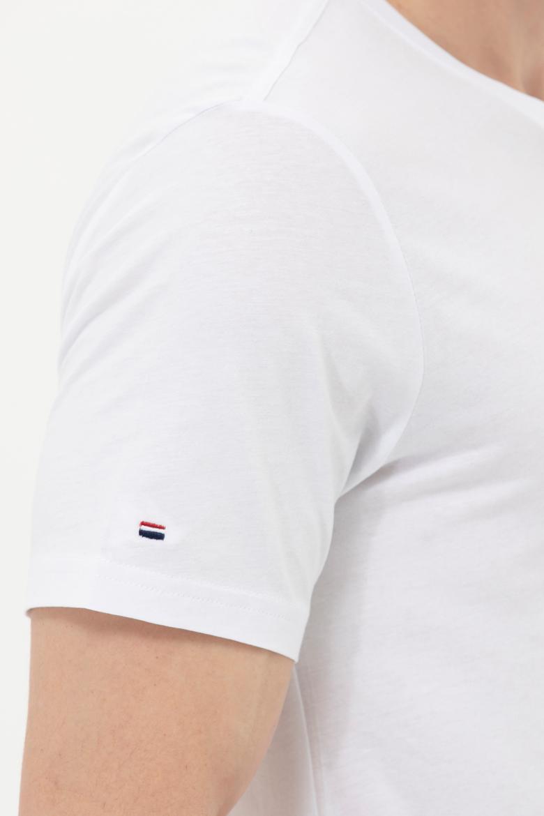 Erkek Beyaz Basic Tişört - 50252071009