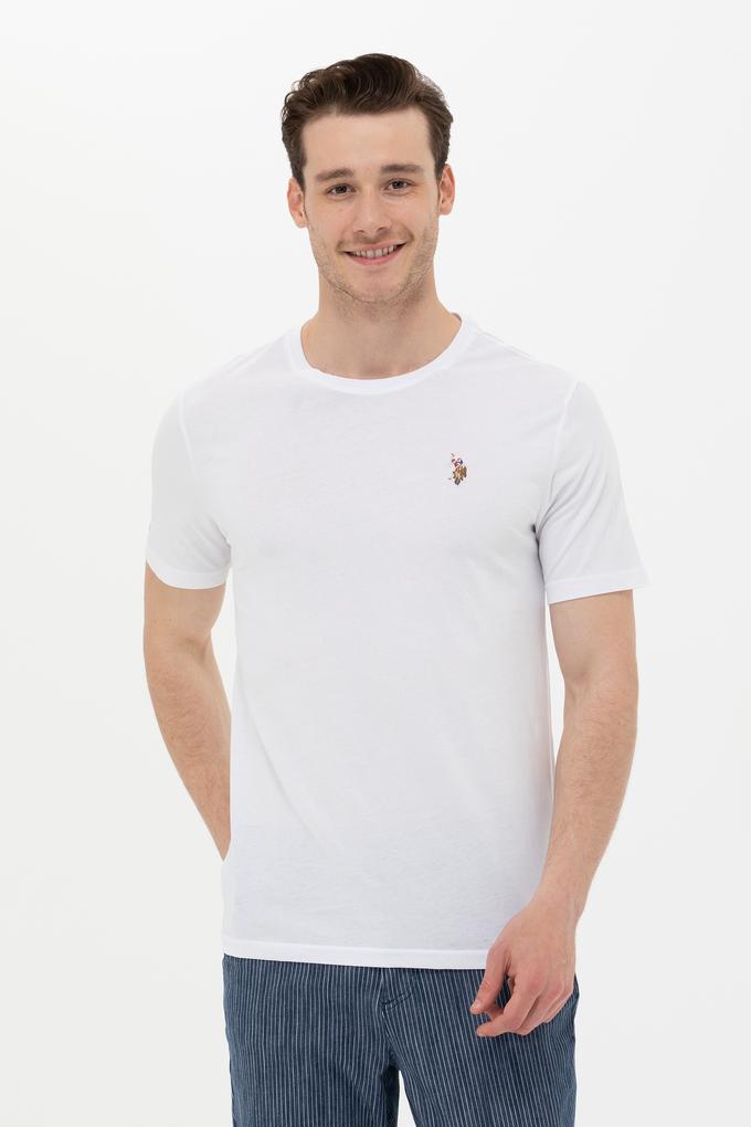 Erkek Beyaz Basic Tişört