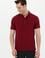 Erkek Plum Basic Polo Yaka Tişört
