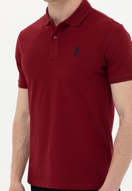 Erkek Plum Basic Polo Yaka Tişört - 50262969184
