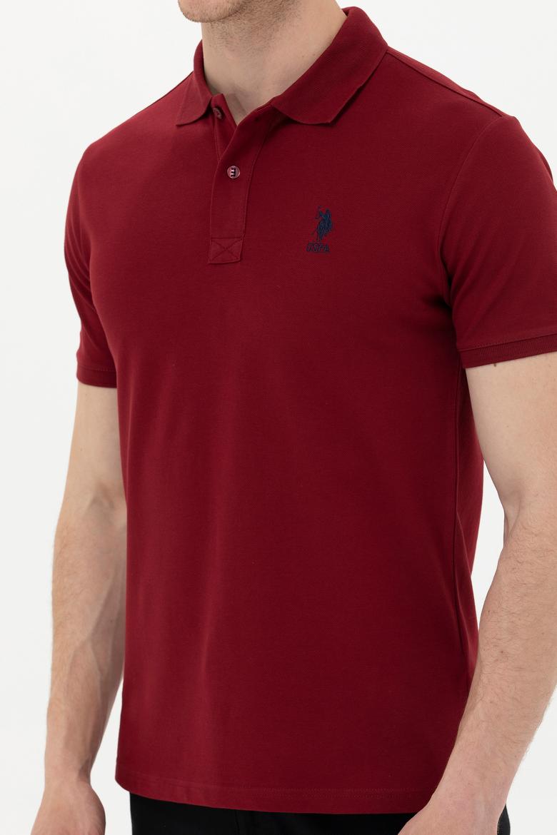 Erkek Plum Basic Polo Yaka Tişört - 50262969184