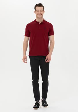 Erkek Plum Basic Polo Yaka Tişört - 50262969184