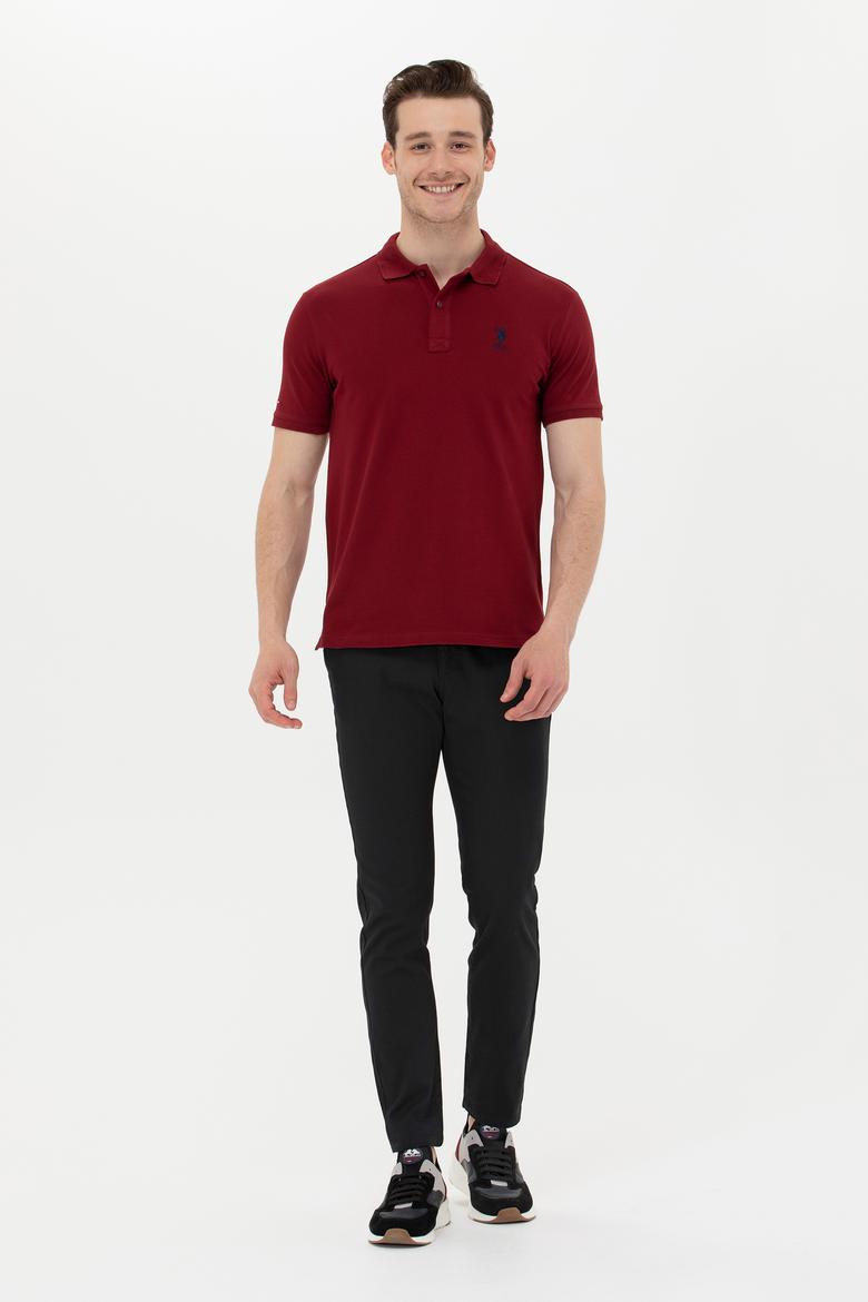 Erkek Plum Basic Polo Yaka Tişört - 50262969184