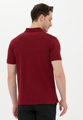 Erkek Plum Basic Polo Yaka Tişört - 50262969184