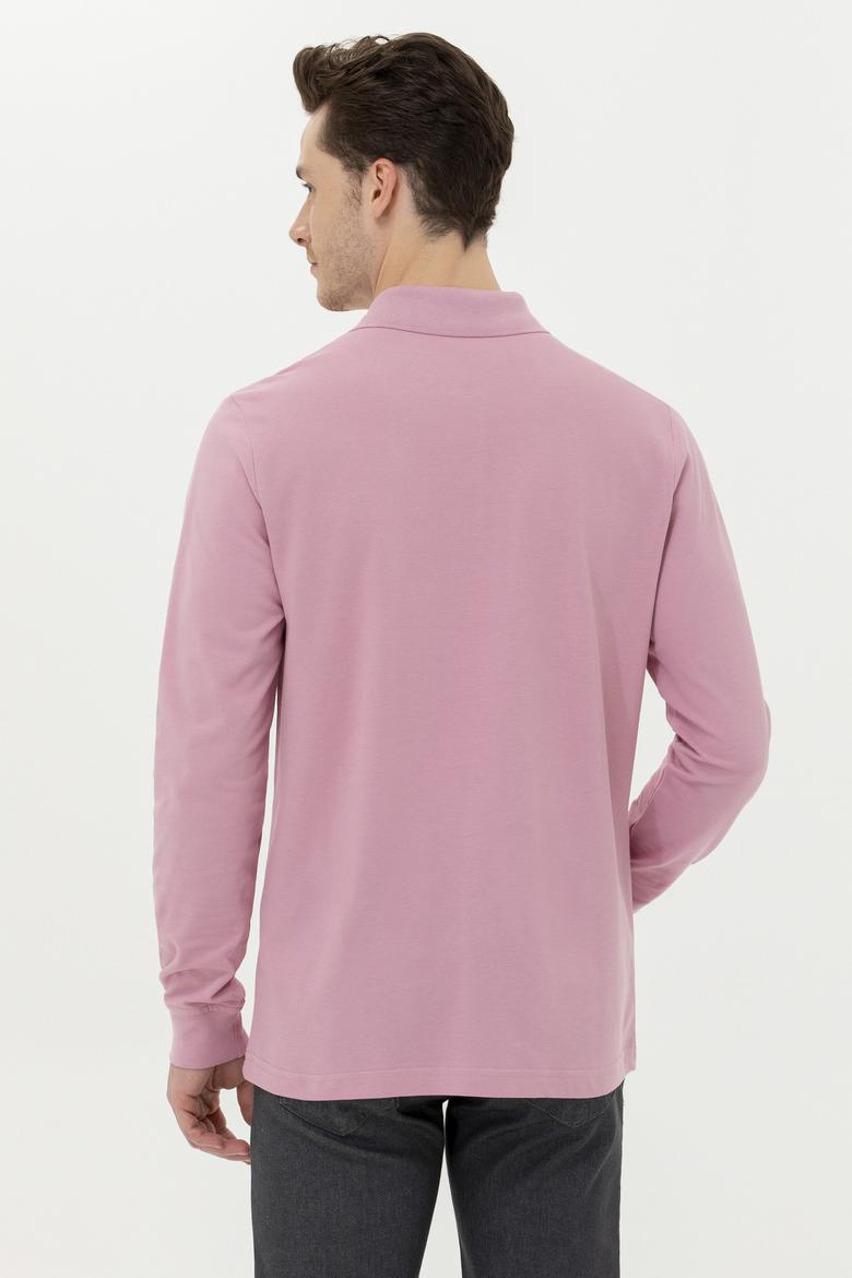 Erkek Manolya Polo Yaka Basic Sweatshirt - 50253121096