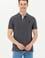Erkek Antrasit Basic Polo Yaka Tişört