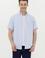 Erkek Mavi Kısa Kollu Gömlek