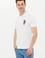 Erkek Beyaz Basic Polo Yaka Tişört