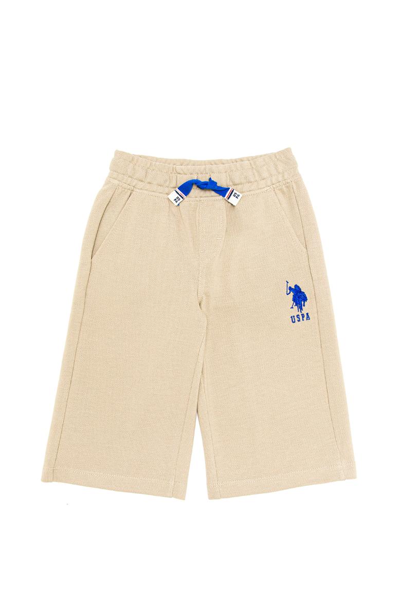 Çocuk Haki Örme Şort