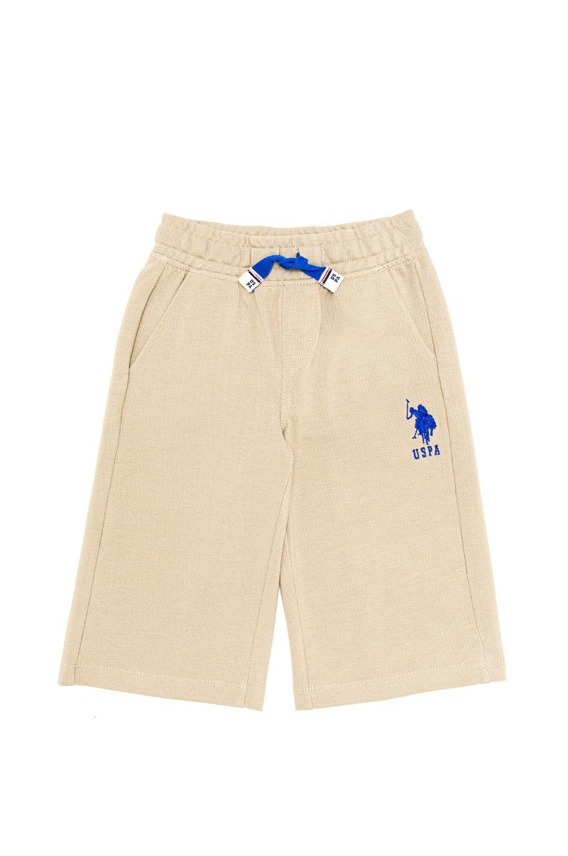 Çocuk Haki Örme Şort