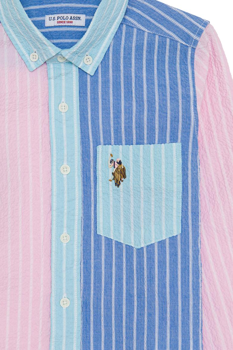 Erkek Çocuk Pudra Uzun Kollu Gömlek - 50247890002