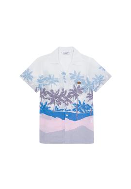 Erkek Çocuk Mavi Kısa Kollu Gömlek - 50247895004