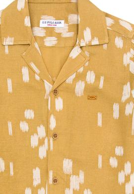 Erkek Çocuk Camel Kısa Kollu Gömlek - 50264501006