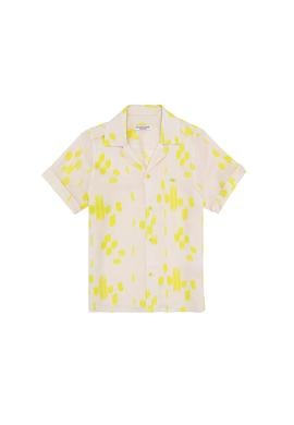 Erkek Çocuk Ekru Kısa Kollu Gömlek - 50264501022