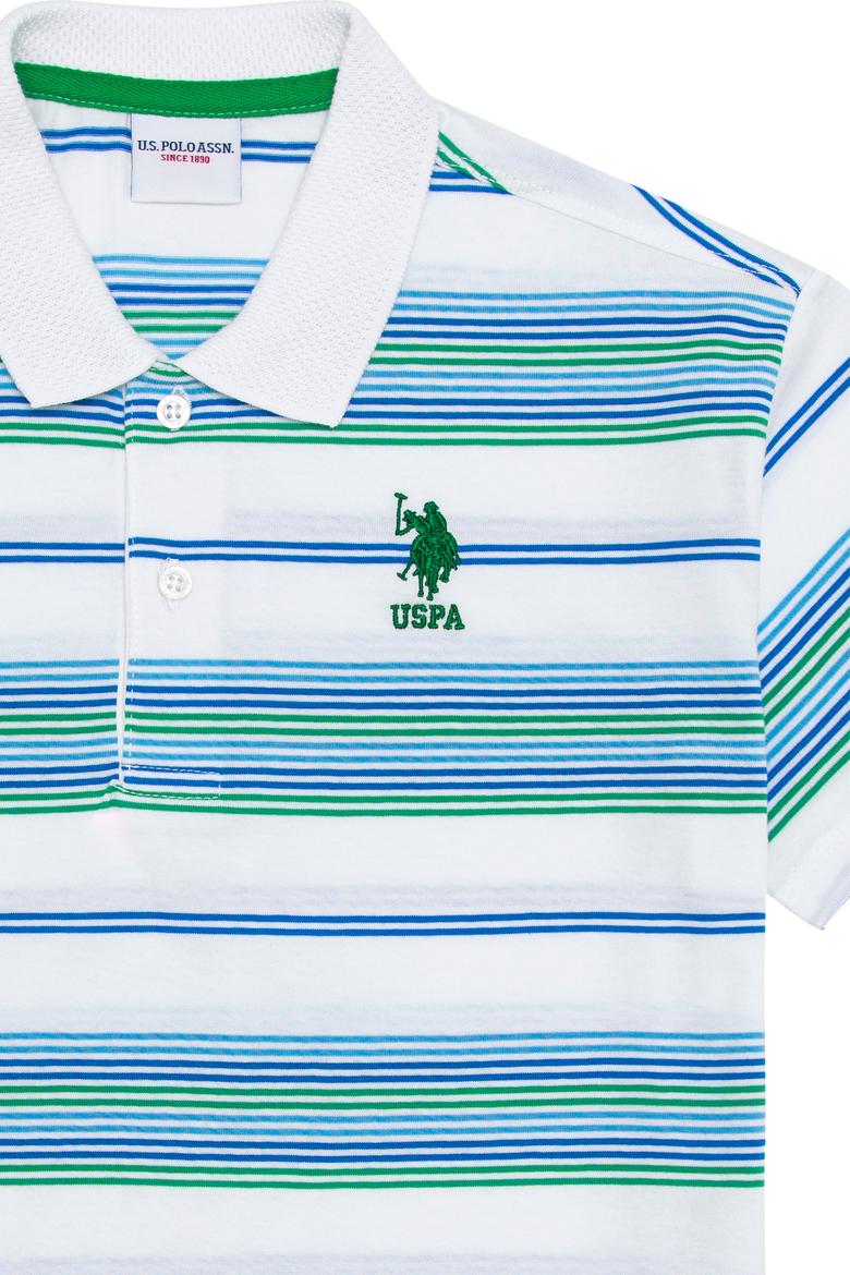 Erkek Çocuk Beyaz Polo Yaka Tişört - 50263271011