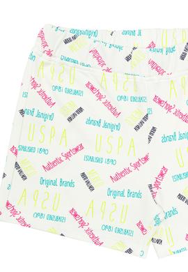 Çocuk Beyaz Örme Şort - 50265406022