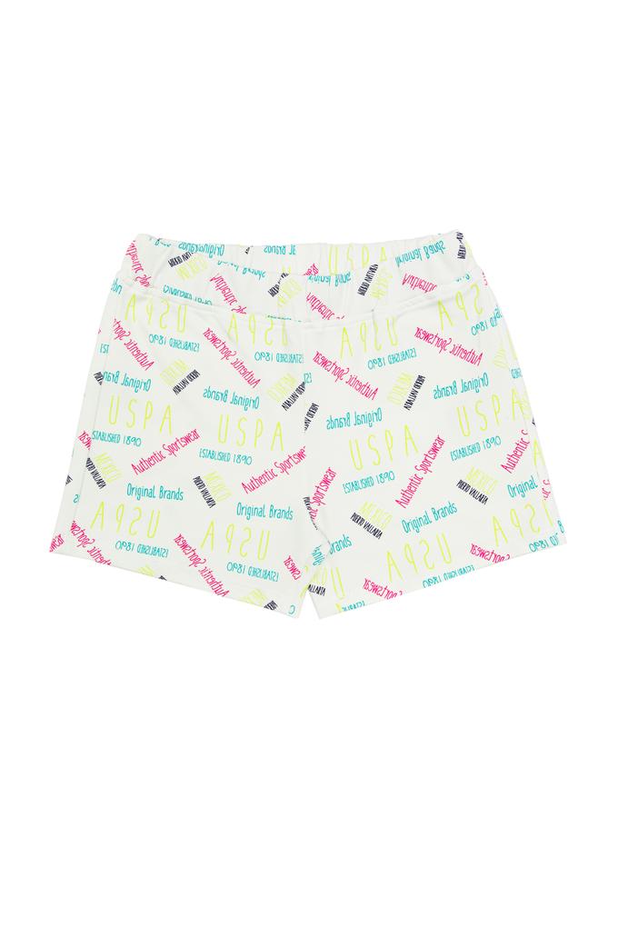 Çocuk Beyaz Örme Şort