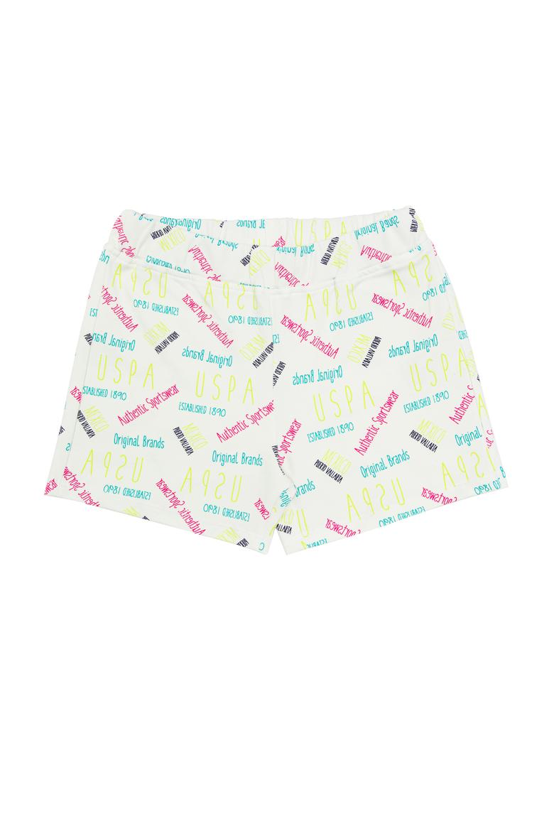 Çocuk Beyaz Örme Şort