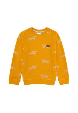 Çocuk Safran Bisiklet Yaka Sweatshirt - 50256402012