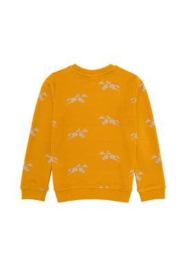 Çocuk Safran Bisiklet Yaka Sweatshirt - 50256402012